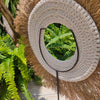 Papua Shells, Macrame, Grass Necklace with stand