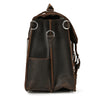 Genuine leather rucksack briefcase bag