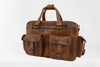 Genuine Leather Briefcase Travel Bag