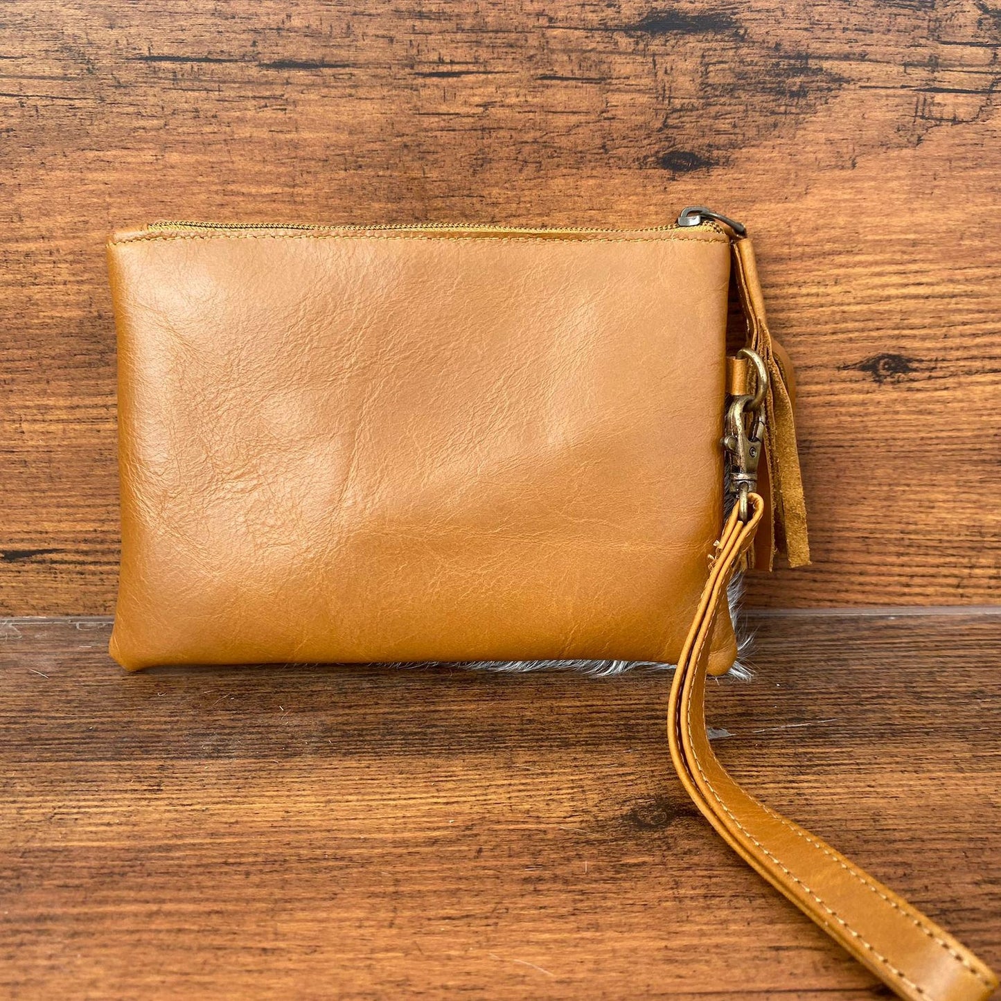 Hair On Cowhide Leather Wallet