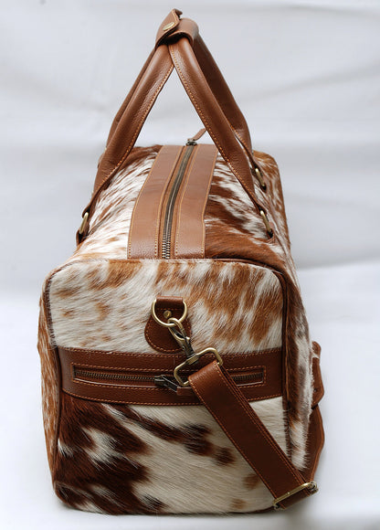 Western Cowhide Travel Bag