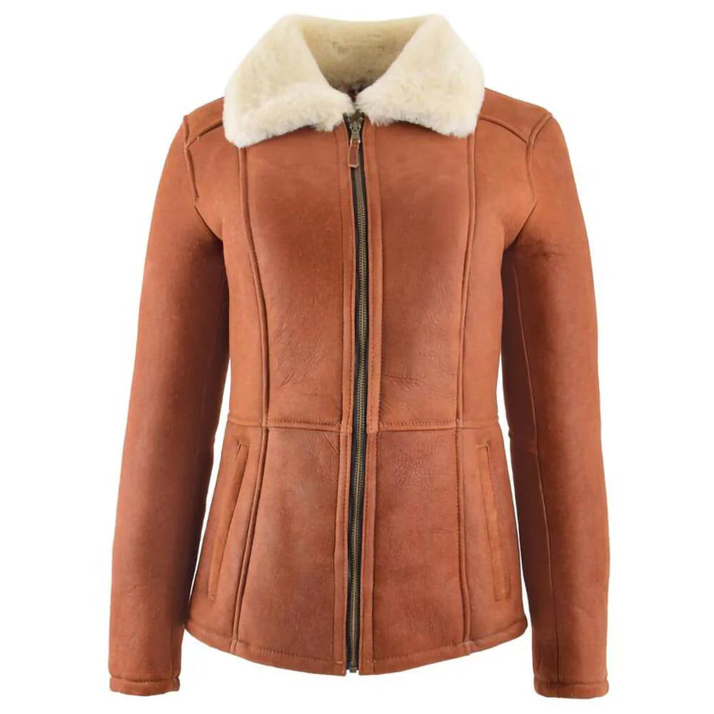 Womens Leather Fur Jackets