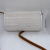 White Rattan Small Sling Bag