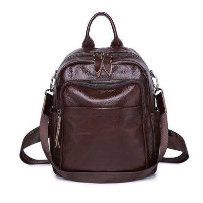 designer leather backpacks for women