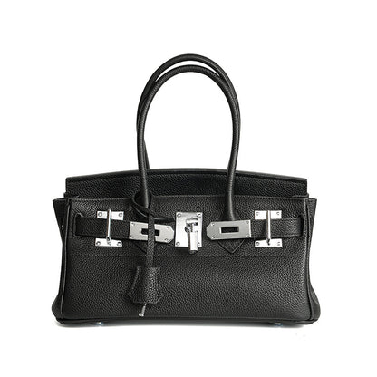 women's genuine leather work handbags