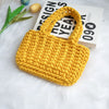 small cotton crochet summer bag