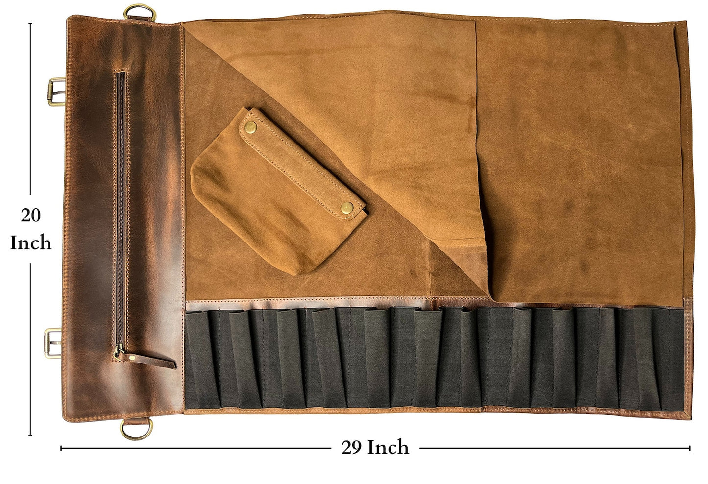 Genuine Leather Chef Knife Case