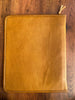 Real Leather Tooled 3 Ring Binder