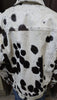 Genuine cow fur jacket for men featuring bold black white cow print. Classic western design perfect for ranch looks, rodeo nights, and fashion-forward statements.
