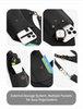 Men's Shoulder Holster Bag with Dual Utility Pouches and Adjustable Harness