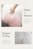 Genuine Sheepskin Pillow Cover with Curly Wool for Sofa Decor