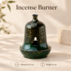 Coil Incense Burner with Removable Cover and Internal Mesh Tray 3