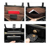 Black Crocodile Print Leather Shoulder Bag Crossbody