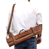 Leather Chef Knife roll Holder Case