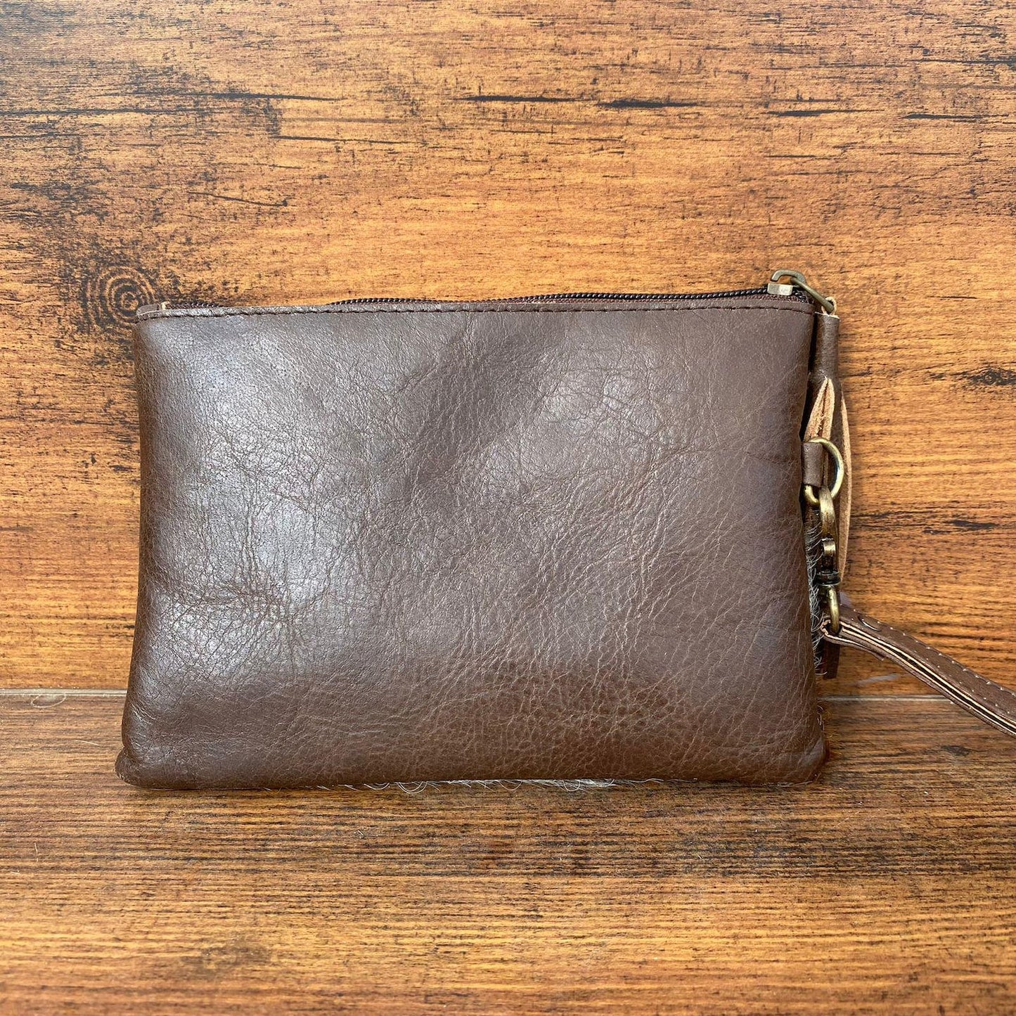 Hair On Cowhide Leather Wallet