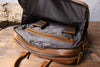 leather messenger bag for men