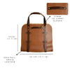 Full Grain Cowhide Leather Wood Log Carrier