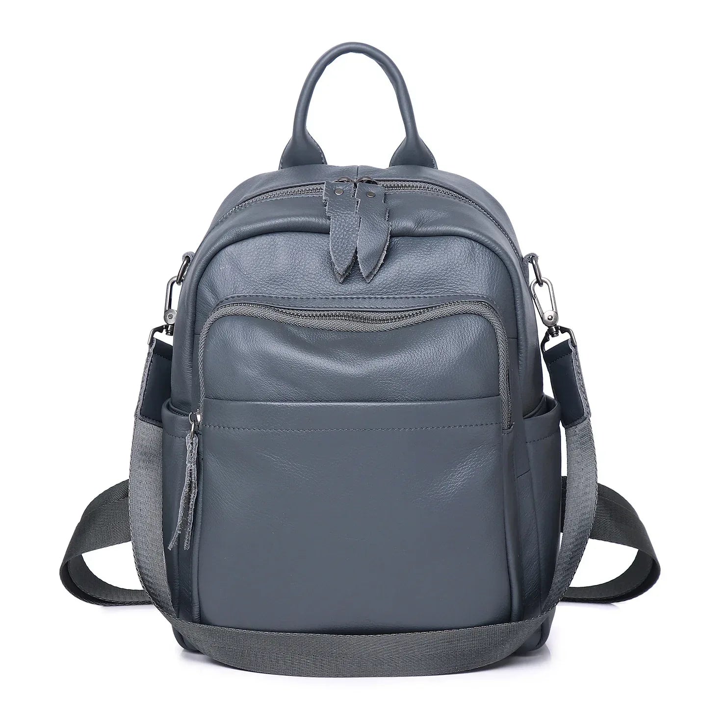 Designer genuine leather travel backpacks for women 2