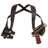 Leather Concealed Carry Shoulder Holster Magazine Pouch