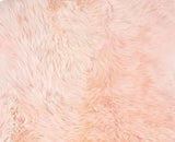 Rose Pink Icelandic Sheepskin Rug