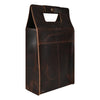 Leather bottle holder cover with handle