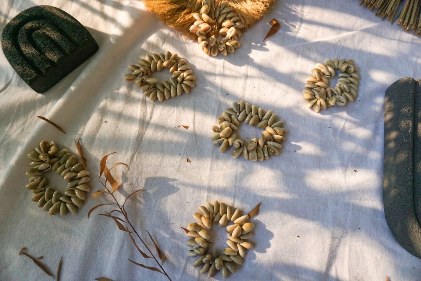 Beach shells napkin ring Wedding Decor