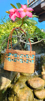 Handwoven Ethnic Rattan Tote Bag