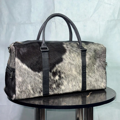 Cowhide Travel Bag Leather Luggage