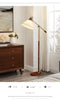 Fishing arm retro floor lamp for reading