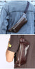 Men’s Cowhide Leather Crossbody Waist Bag