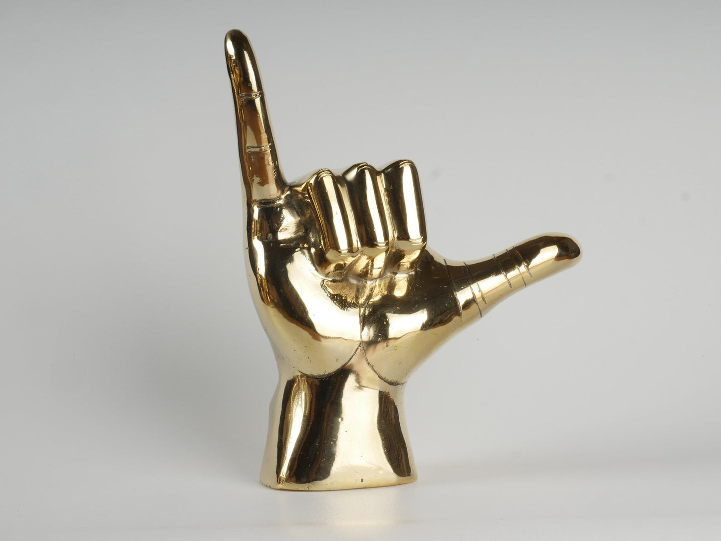 Brass Shaka Hand Decor House Warming Gift