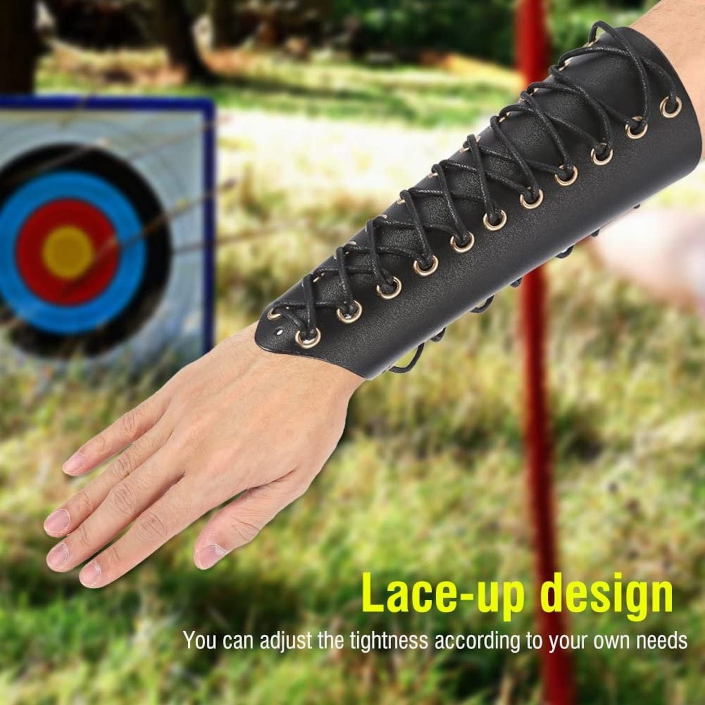 Unisex Leather Archery Guard Sleevless