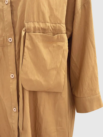 Oversized Leisure Daily Long Sleeve Shirt