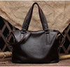 Genuine Leather Men’s Messenger Shoulder Bag Large