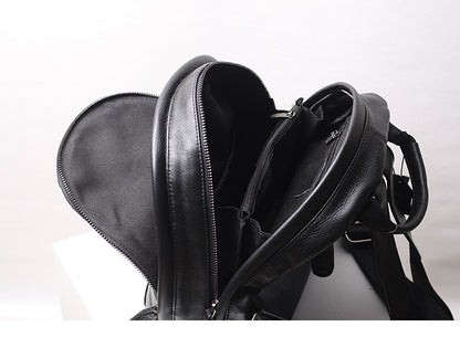 Women Genuine Cowhide Leather Backpack Bag