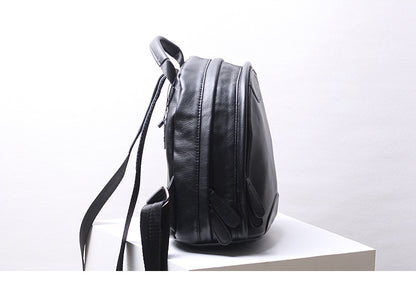 Women Genuine Cowhide Leather Backpack Bag