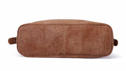 Genuine Cowhide Leather Suede Women’s Crossbody Shoulder Bag