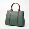 women leather cross over purse handbag