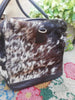 Spotted Cowhide Leather Weekender Bag