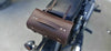 motorcycle genuine leather tool saddle bag