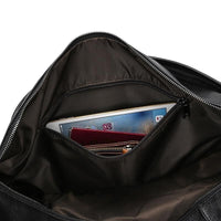 100% Genuine Leather Travel Weekender Bag