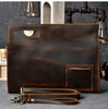 Real Cowhide leather messenger bag