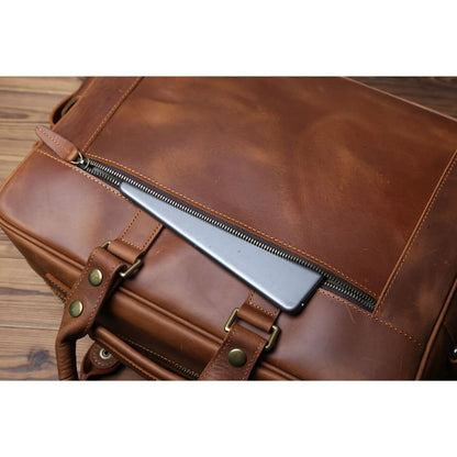 mens leather briefcase bag