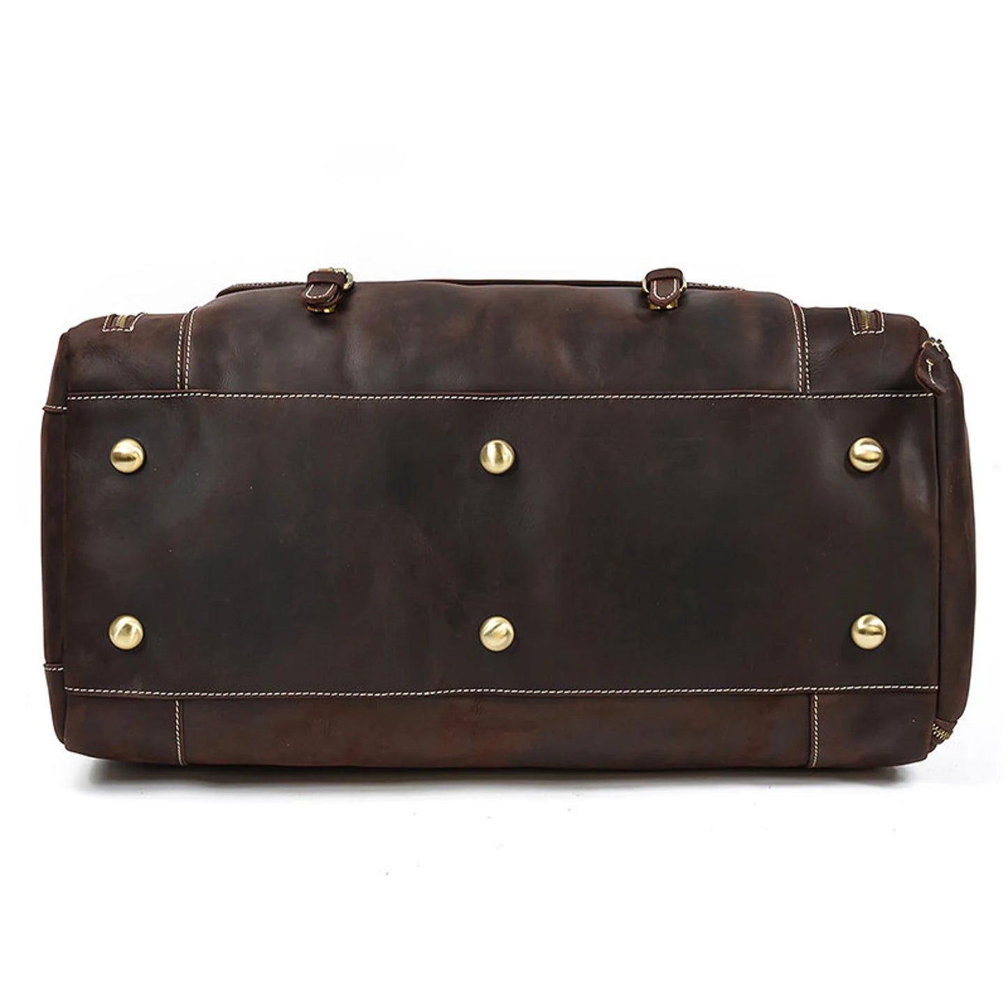 Leather Weekender Travel Bag