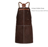 Genuine Leather Apron Indoors Outdoors