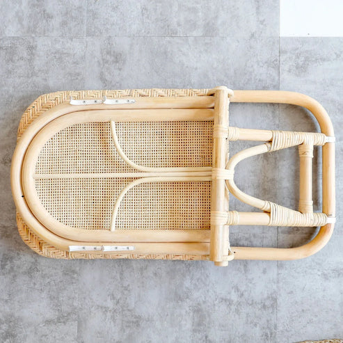 Rattan foldable chair portable beach chair – Boho Living Room