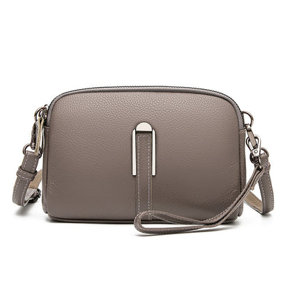 Genuine Leather Mini Crossbody Bag for Women