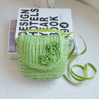 Crossbody Straw Bags For Kids