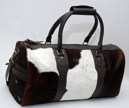 weekender duffle bag cowhide