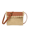 Woven Straw Crossbody Summer Beach Purse